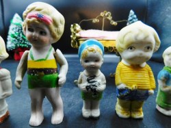 lot 15 7 bisque dolls c
